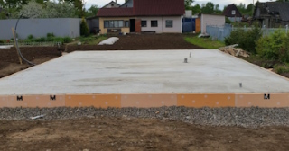 Фундамент монолитная плита под дом цена в Смоленске - от 4168 руб/м2