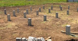 Фундамент на забивных жб сваях под ключ в Смоленске - фундамент из забивных железобетонных свай цена от 3178 руб/м2